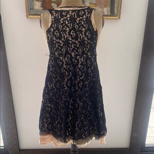 TESSUTI Kid's |  Elegant Black Lace Dress